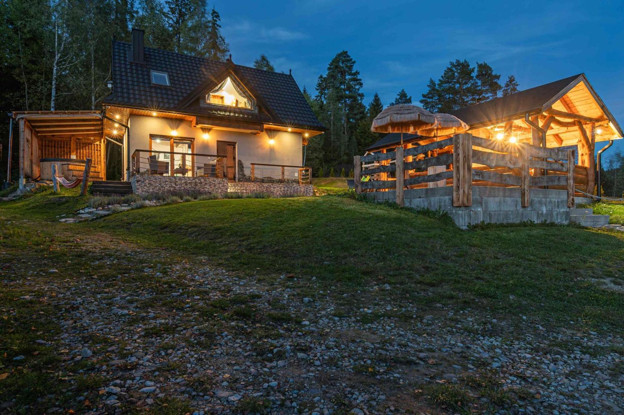 Lesne Zacisze Villa Nowy Targ Ngoại thất bức ảnh
